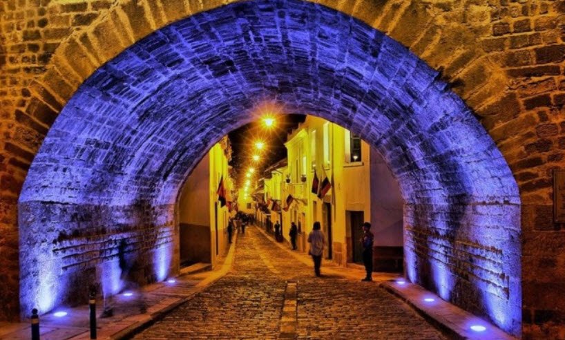 La Ronda Street, Quito, Pichincha Province, Ecuador